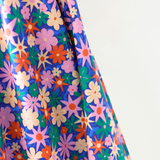All Summer Long Cotton Linen Mutli Colour Flower Fiesta Print 135 gsm $32.00 pm