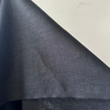 Ox: Black Prewashed 100% Linen 290gsm $38 pm