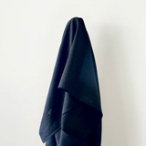 Ox: Black Prewashed 100% Linen 290gsm $38 pm