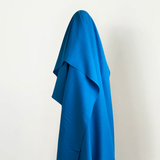 Electric Blue 100% Wool Crepe 148cm $48pm