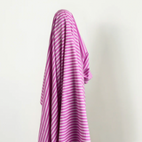 Frankie Bubblegum & White Stripe 100% Cotton 98 gsm $28pm