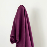 Magenta Vintage Finish, Piece Washed 100% Linen 180 gsm $49 pm