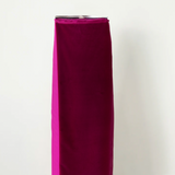 100% Cotton Magenta Pink Velvet 284 gsm 150 cm w $65 pm
