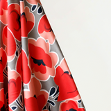 Retro Vibes Cotton Sateen Poppy Abstract Print 144 cm wide $24 pm