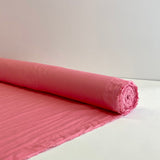 Bubblegum Pink Prewashed 100% Linen fabric