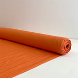 Tiger Orange Prewashed 100% Linen fabric