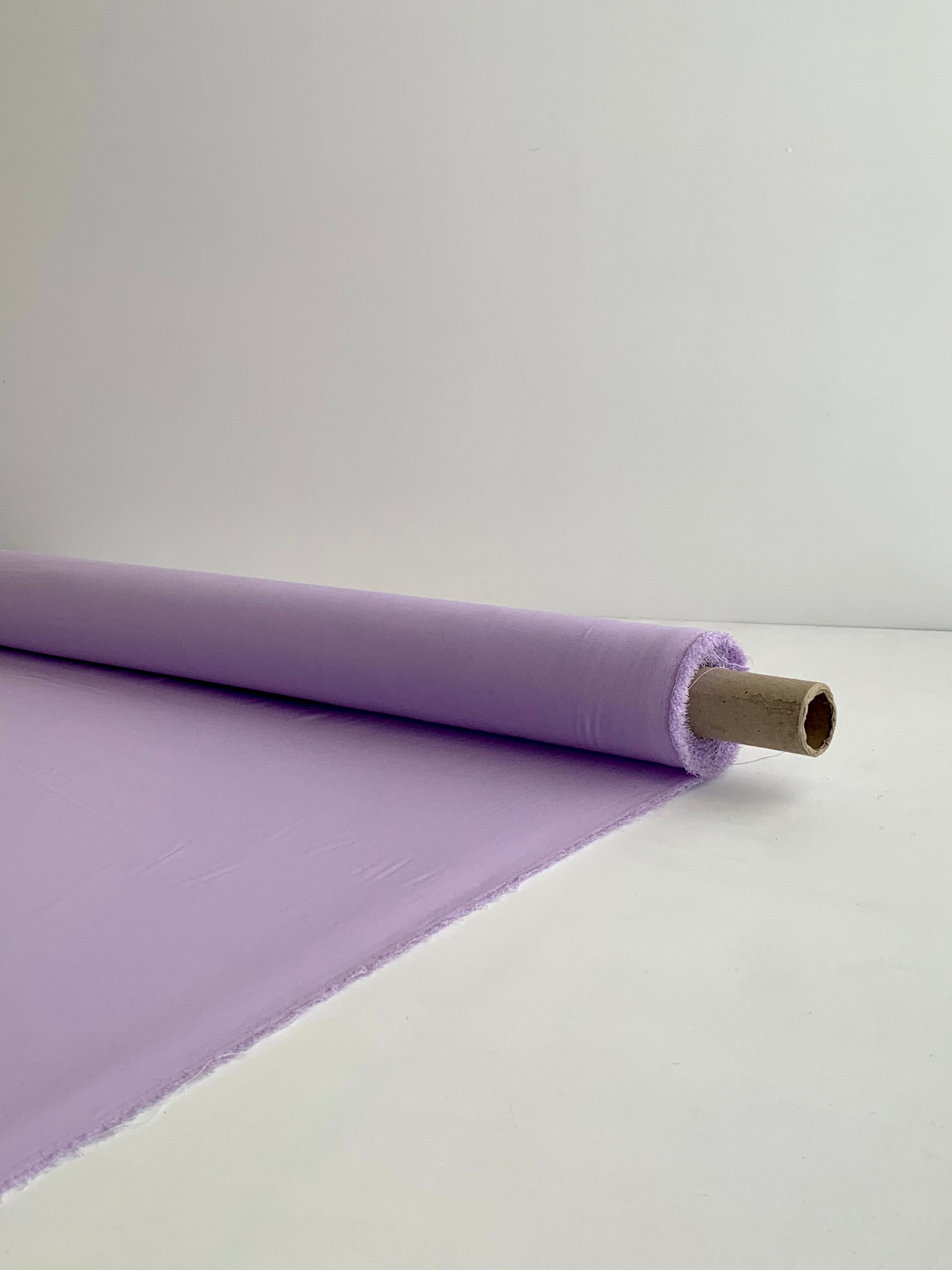 Lilac 100% Silk Crepe de Chine fabric