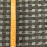 Black Cotton Linen fabric
