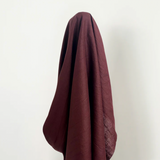 Fox: Oeko Tex Certified 100% Linen Redwood 190 - 200 gsm $36 pm
