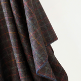 100% Wool English Tweed Browny Grey Multicolour Check $85.00 pm