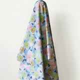 100% Cotton Lime & Pink Poppies Print 150 cm w $29 pm