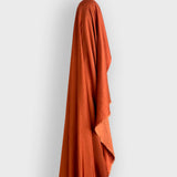 Rust Rayon Viscose Low Sheen Satin $28 pm