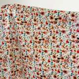 100% Cotton Blush Meadows Print 145 cm w, 120 gsm $29 pm