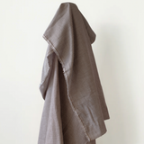 Double Gauze Brown Pure Organic Cotton Check & Stripe 140 cm w, 132 gsm $20 pm