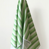 All Summer Long 100% Cotton Green & White Stripe Print 148 cm wide $29 pm