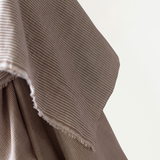 Double Gauze Brown Pure Organic Cotton Check & Stripe 140 cm w, 132 gsm $20 pm