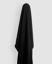 Load image into Gallery viewer, Black 100% Japanese Cupro Sandwashed Crepe $37 pm

