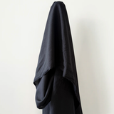 100% Sandwashed Hemp Black 180 gsm $52 pm