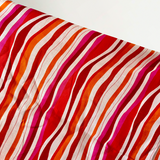 Multi Colour Samba Stripe 100% Linen, 140 cm w, 145 gsm $40