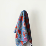 Summer Love: 100% Linen Poppy Floral Print 140 cm w $40 pm