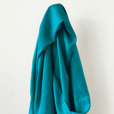 Fox: Oeko Tex Certified 100% Linen Deep Turquoise 200 gsm $38 pm