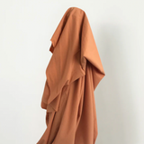Dried Apricot 100% Cotton 'Washer' Finish Cotton 86gsm $20pm
