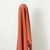 Dusky Salmon 100% Silk Crepe de Chine 16 Momme $49pm