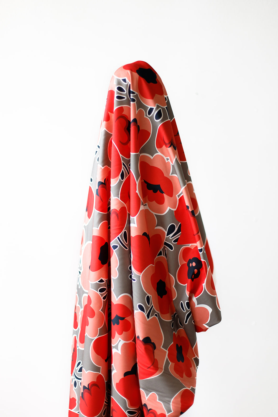 Retro Vibes Cotton Sateen Poppy Abstract 144 cm wide $24 pm