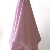 Deadstock: Pink & White Fine Pin Striped 100%  Linen 140 gsm $25 pm