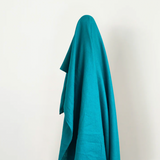 Fox: Oeko Tex Certified 100% Linen Deep Turquoise 190 - 200 gsm $36 pm