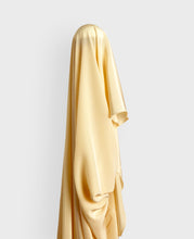 Load image into Gallery viewer, French Vanilla 100% Mulberry Silk Crepe de Chine 16 Momme $49 pm
