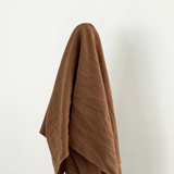 Gingernut Vintage Finish, Piece Washed 100% Linen 180gsm $49pm