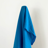 Grace: Electric Blue Prewashed 100% Linen 160 gsm $38pm