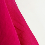 Hot Pink Vintage Finish 100% Linen 165gsm $49pm