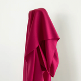 Hot Pink Wool Viscose Twill 255gsm $38 pm