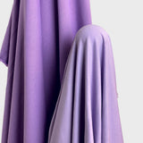 Lilac 95% Cotton 5% Spandex Rib OEKO Tex & GOTS Certified $28 pm