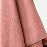 Dusky Pink 100% Cotton Corduroy 8 Wale 320 gsm $22pm