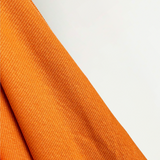 Orange 100% Cotton Semi-brushed Sweatshirting OEKO Tex & GOTS Certified $28 pm