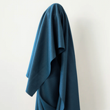 Petrol Viscose Melton 390 gsm $36 pm