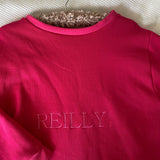 Hot Pink 100% Cotton Semi-brushed Sweatshirting OEKO Tex & GOTS Certified $28 pm