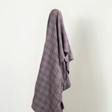 Slate  Check 100% Linen 150 gsm was $45 pm now $30 pm