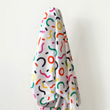 Summer Vibes 100% Cotton Lawn Groovy Squiggles Print 142 cm wide $28 pm