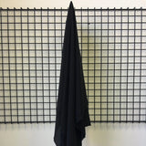 Black 100% Mulberry Silk Crepe de Chine 16 Momme $70 pm