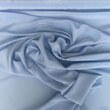 Baby Blue 100% Mulberry Silk Crepe de Chine 16 Momme $70.00