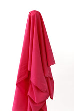 Load image into Gallery viewer, Lamera: 100 % Cotton Hot Pink Air Washed Finish 110 gsm $25 pm
