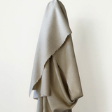 Light Grey Marle Wool Viscose Melton 390 gsm $36 pm