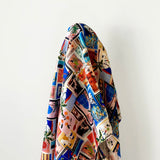 100% Linen Holiday in Morocco Print 140 cm w, 165 gsm $40 pm