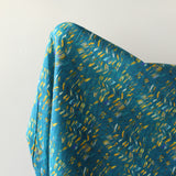 Summer Love: 100% Cotton Turquoise Leaf Print $29 pm