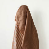 Summer Love: Tortilla Double Gauze Double Sided Cotton Stripe 140 cm w, 132 gsm $20 pm