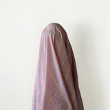 Summer Love: Yarn Dyed Pink Stripe Voile 100% Cotton 147 cm w $18 pm